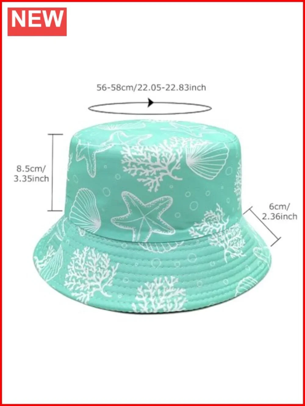 Reversible Bucket Hat Women Men UV Sun Protection Fishing Hat Lightweight